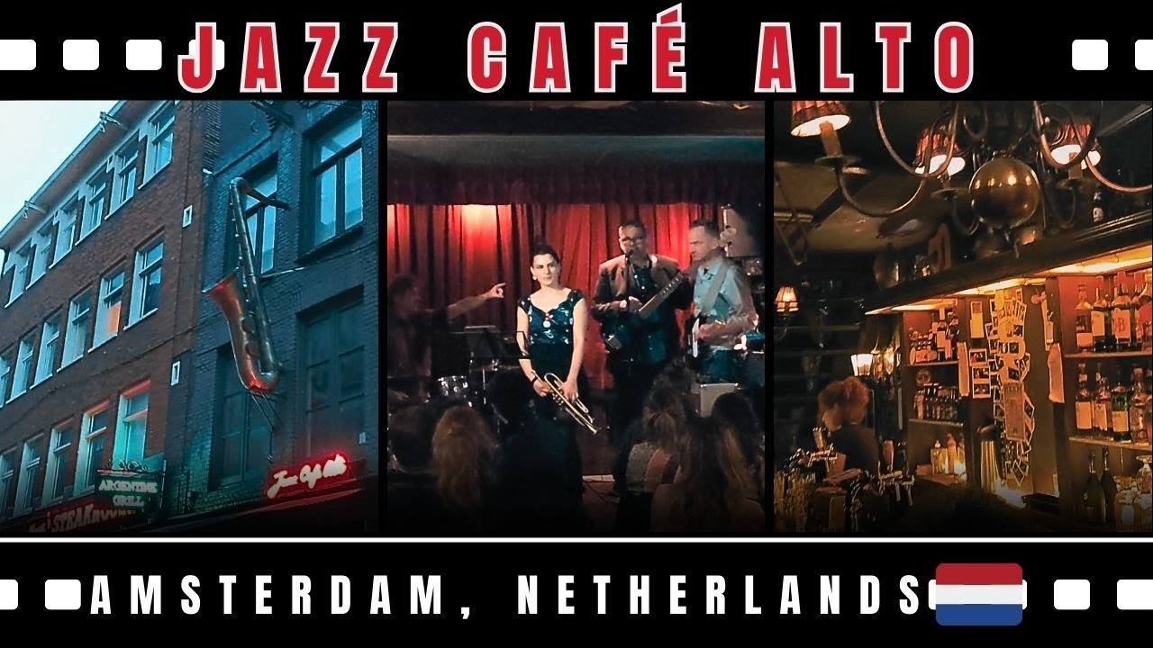 Concert live au Jazz Café Alto à Amsterdam, une scène incontournable pour les amateurs de jazz
